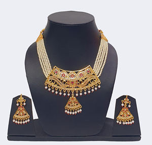 High Quality Classic Designer Necklace <b>Set</b> <b>for</b> Girls Stylish Everyday Wear and Party Collection Available at Export prices - Product Image 4