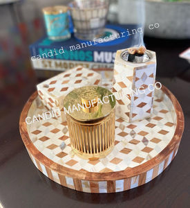 Quemador de incienso Bakhoor, artesanía natural de la India, juego de regalos de regalo de Madkhan, fabricante de 3 piezas - Product Image 4