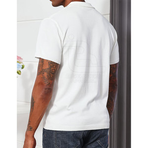 Nueva camiseta Polo con cremallera para hombre de verano, camiseta Polo con cremallera para hombre de la mejor calidad al por mayor 2025 - Product Image 5