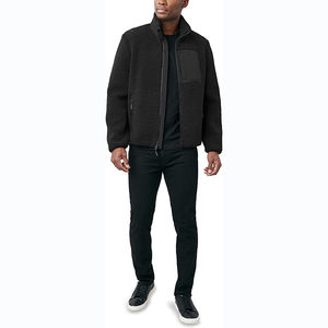 Recién llegado, chaqueta de concha suave de invierno grueso de forro polar para hombre, diseño superior personalizado, OEM, ODM, precio bajo de fábrica con cuello levantado - Product Image 5