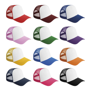 Gorras Trucker Sublimables – Gorras de Poliéster Lisas para Impresión Personalizada y Uso Promocional - Product Image 1