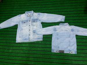 Chaquetas Vaqueras de Moda, Estilo Abrigo, Corte Casual y Relajado, Ropa Casual de Calle, Chaquetas Vaqueras Gruesas y Cálidas Hechas en Pakistán - Product Image 2