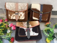 Bolsos de cuero de vaca real para mujer, bolso de cuero de nuevo diseño, elegante bolso informal, bolsos de cuero genuino