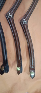 Handcrafted Leather Horse Bridle Browbands Soft Padded Durable Design Stylish <b>Equestrian</b> Tack for Riding Training and Show Use - Product Image 3