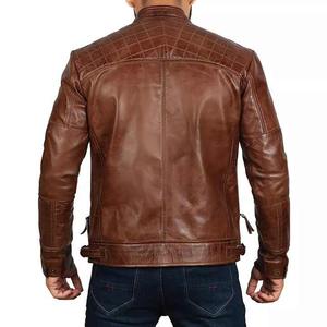 Men's <b>Winter</b> <b>Leather</b> <b>Jackets</b> Fashion Windbreaker Male Slim Fit <b>Leather</b> <b>Jacket</b> <b>jacket</b> for men - Product Image 5