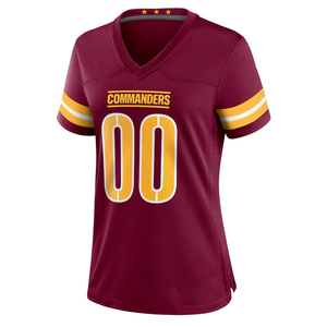 2025 vente en gros usine séchage rapide nom de l'équipe personnalisée Logo numéro impression maillot de Football américain pour les maillots de Football pour hommes - Product Image 5