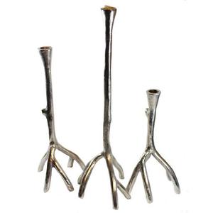 Christmas Home Decoration Handmade Polish Metal Aluminum Candle Holder - Product Image 2
