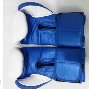 2025 guantes de boxeo de combate hechos a medida cuero genuino de alta calidad para adultos Impresión de logotipo personalizado al por mayor para uso en exteriores - Product Image 2