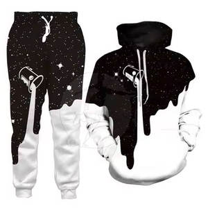 Marca privada Jogging Wear Sublimación Chándales Hombres Custom Jogger Sublimación Chándal Set Con Logotipo Personalizado - Product Image 5