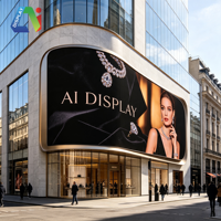 Écran LED extérieur 10000 cd IP65 étanche, mur vidéo fixe 4K/8K lisible en plein soleil pour centres commerciaux, places publiques et autoroutes