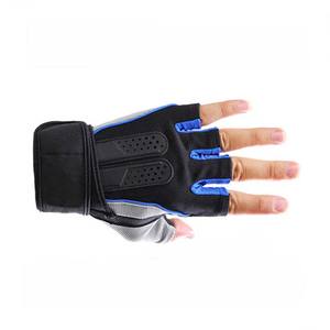 Guantes de Levantamiento de Pesas Unisex ELIXE SPORTS con Soporte para Muñeca, Antideslizantes, Tejido Transpirable, Cierre de Velcro para Entrenamiento Físico - Product Image 2