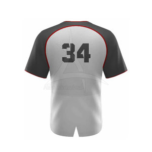 Nouvel arrivage : Uniforme de baseball respirant et à séchage rapide, 100 % polyester, haute qualité, couleurs personnalisées, impression de logo, pour hommes adultes - Product Image 5