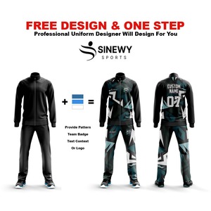 Pantalon de survêtement à capuche durable de grande taille pour hommes, ensembles évasés, survêtement en polyester imprimé, pantalon de survêtement baggy à capuche - Product Image 4