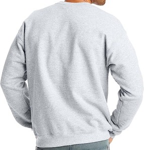 Vente en gros Sweat-shirt polaire éco-intelligent pour hommes Pull en coton mélangé Sweat-shirt à col rond - Product Image 5