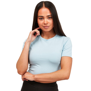 Ropa informal Precio barato Camiseta de manga corta para mujer Color atractivo Camiseta ligera con estampado de pantalla para mujer - Product Image 4