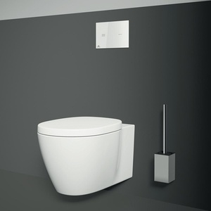 Tapa de Inodoro Blanca IDEAL STANDARD IDS CONNECT con Bisagras de Cierre Suave ES - Product Image 3