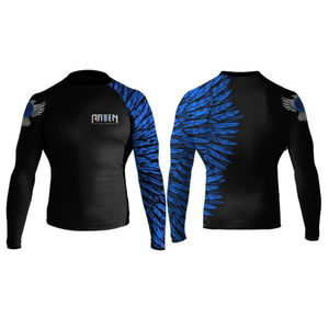 Protège-éruptions sublimé MMA personnalisé, idéal pour l'entraînement des arts martiaux, les sports de combat, la gymnastique et l'athlétisme exceptionnel - Product Image 3