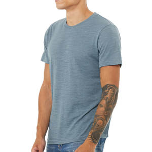 T-shirt décontracté en jersey pour homme, t-shirt pour homme, manches courtes, t-shirt décontracté uni - Product Image 2