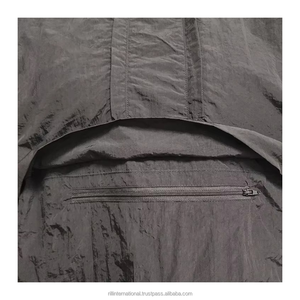 Vestes coupe-vent formelles pour hommes de haute qualité avec col montant et fermeture éclair, service OEM pour la mode d'automne - Product Image 5