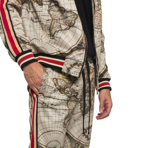 Chándal informal de moda OEM con logotipo personalizado para hombre, conjunto de dos piezas, chándal sublimado cortavientos para hombre para niños - Product Image 6