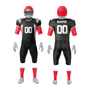 Ensemble d'uniformes de football américain pour jeunes personnalisés avec maillot réversible et pantalon durable pour équipes, tournois et entraînements - Product Image 1