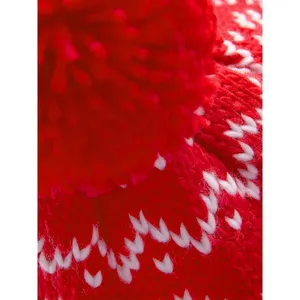 Customizable Fair Isle Snowstar <b>Beanie</b> Promotional <b>Hats</b> & Caps - Product Image 4
