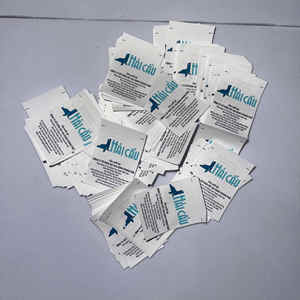 ป้ายติดโลโก้และดูแลรักษารองเท้าปลายผ้าแบบพับได้ทำจากพรีเมี่ยมผลิตในเวียดนามเป็นมิตรกับสิ่งแวดล้อม - Product Image 2