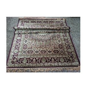 พรมผ้าฝ้ายแท้ปักลายสไตล์โบฮีเมียนสำหรับห้องนั่งเล่นและห้องนอน - Product Image 1