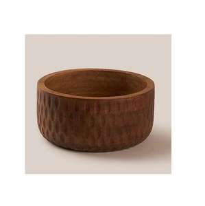 Frutero de Bambú Natural Pulido para Decoración del Hogar, Uso en la Cocina y Comedor, Cuencos Bohemios Hechos a Mano de la India - Product Image 1