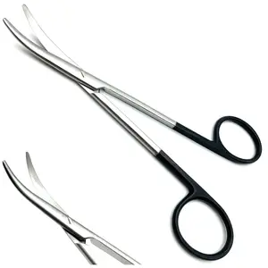 优质整形外科法门剪刀批发价格弯曲刀片角度法门解剖剪刀