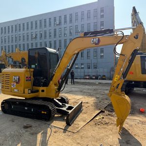 Excavatrice sur chenilles Caterpillar d'occasion 6 tonnes Modèle 2023 Moteur Boîte de vitesses PLC Garantie 12 mois Prix bas Entrepôt Shanghai - Product Image 3