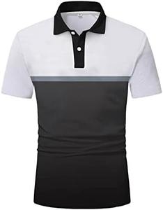 Camiseta de Golf de Manga Larga de Secado Rápido, 100% Algodón, Tejido de Punto Sólido, con Logotipo Bordado Personalizado de Alta Calidad, Diseño Propio, 2025 - Product Image 1