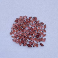 2mm 4mm 6mm naturel rouge grenat marquise lisse Cabochon lâche dos plat pierres précieuses prix de gros pierres semi-précieuses pierres précieuses en vrac