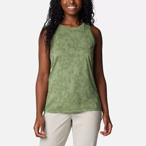 Camiseta de talla grande para mujer, ropa activa de secado rápido, camisetas sin mangas transpirables de precio barato al por mayor para correr - Product Image 1