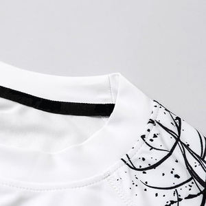 Manches longues hommes Rash guard Compression à séchage rapide BJJ Rush Guard pour l'entraînement Sports Gym Fighting Wear rash guard - Product Image 3