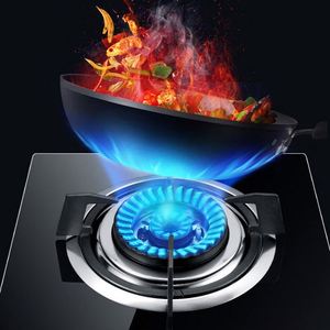 Table de cuisson à gaz liquéfié encastrable à brûleur unique, surface en verre à flamme puissante, multifonctionnelle, électronique, disponible - Product Image 4