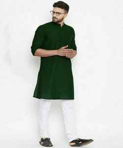 Nouvelle chemise en coton attrayant et collection kurta payajam pour hommes, vêtement ethnique au prix le plus bas du marché surat gujarat - Product Image 1