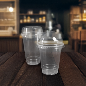Viet Nam Factory Wholesale Disposable 95mm Single Wall Eco Friendly <b>Plastic</b> <b>Cups</b> Custom Logo Iced Coffee Tea PP/PET Beverages - Product Image 1