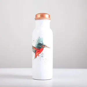 Botella de Agua Ayurvédica de Cobre para Uso Diario, Botella de Agua Ayurvédica de Cobre de 500 ml, Botella de Agua a Prueba de Fugas - Product Image 6