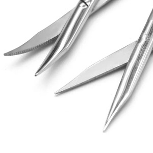 Tijeras de cirugía plástica cosmética de acero inoxidable, tijeras de cirugía plástica de doble párpado, tijeras de cirugía oftálmica Dental - Product Image 6
