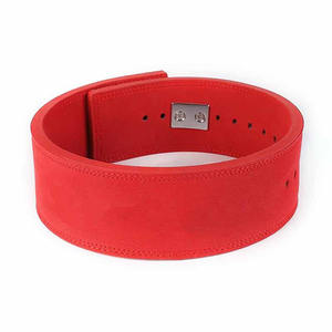 <b>Powerlifting</b> Adjustable Lever <b>Belt</b> 13mm Heavy Duty 4-inch Wide Custom COWHIDE Material Non-Slip Professional Protection for - Product Image 6