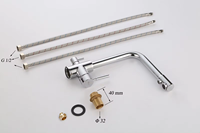 Robinet 3 en 1 avec système d'osmose inverse Filtre à eau chaude et froide Robinet de cuisine Robinet d'eau bouillante instantané Robinet de cuisine à 3 voies