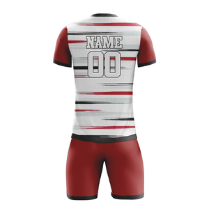 Maillot de football de formation pour jeunes hommes, en maille polyester personnalisée, à séchage rapide, noir, ensemble complet, maillots de football - Product Image 2