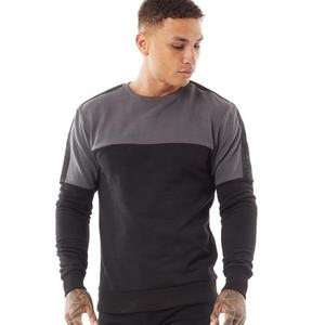 Venta al por mayor de sudadera de talla grande para hombre 100% sudaderas de lana de algodón liso moda pulóver cuello redondo sudadera hombres ropa de lujo - Product Image 3