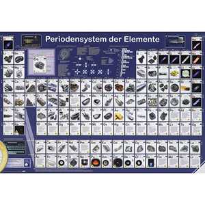 Puzzle éducatif de 1000 pièces sur le tableau périodique des éléments, taille personnalisable, pour enfants, jeu de puzzle de divertissement, allemand - Product Image 1