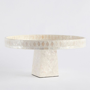 Nouveau plateau de service de bonbons au chocolat attrayant plateau de service de collations en bois nacré de qualité de luxe au prix le moins cher - Product Image 3