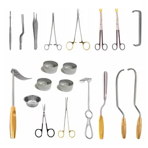 Juego de 20 piezas de acero inoxidable de alta calidad, nuevo producto, juego de instrumentos de cirugía plástica hechos a mano por debonairii
