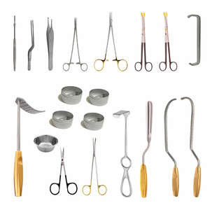 Debonairii ชุดเครื่องมือทำศัลยกรรมพลาสติกสแตนเลสงานทำมือ20ชิ้นใหม่ - Product Image 1