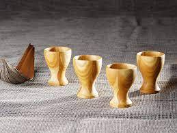 Vasos de vino y chupitos de madera de la mejor calidad, hecho a mano vaso de agua, vaso de madera con mango de madera a bajo precio - Product Image 2