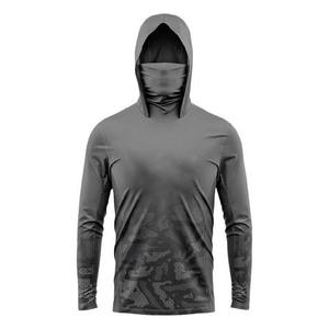 Combinaison de pêche personnalisée, sweat à capuche léger et imperméable avec protection UV et impression par sublimation respirante à séchage rapide sur glace UPF50 + - Product Image 4